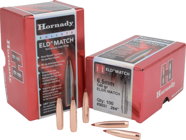 Hornady ELD-Match - 6.5mm - 140gr (100pk)