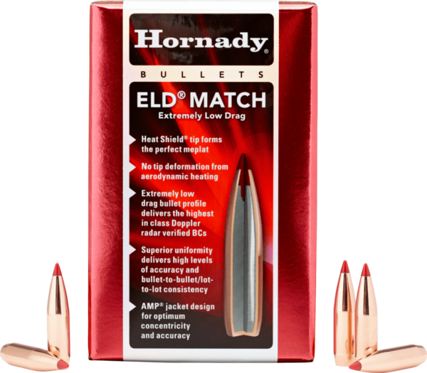 Hornady ELD-Match - 6mm .243 - 109gr (2500pk)